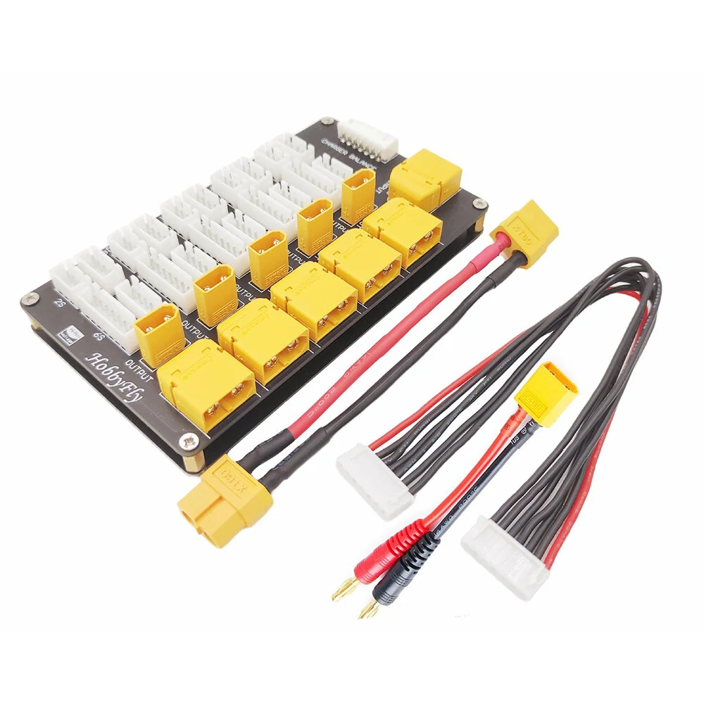 Drone Battery Parallel Board - Płytka do równoległego ładowania akumulatorów Lipo