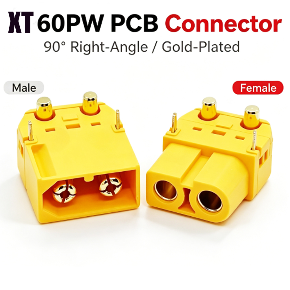 Drone Battery Connector - Złącze montażowe na płytce PCB Amass