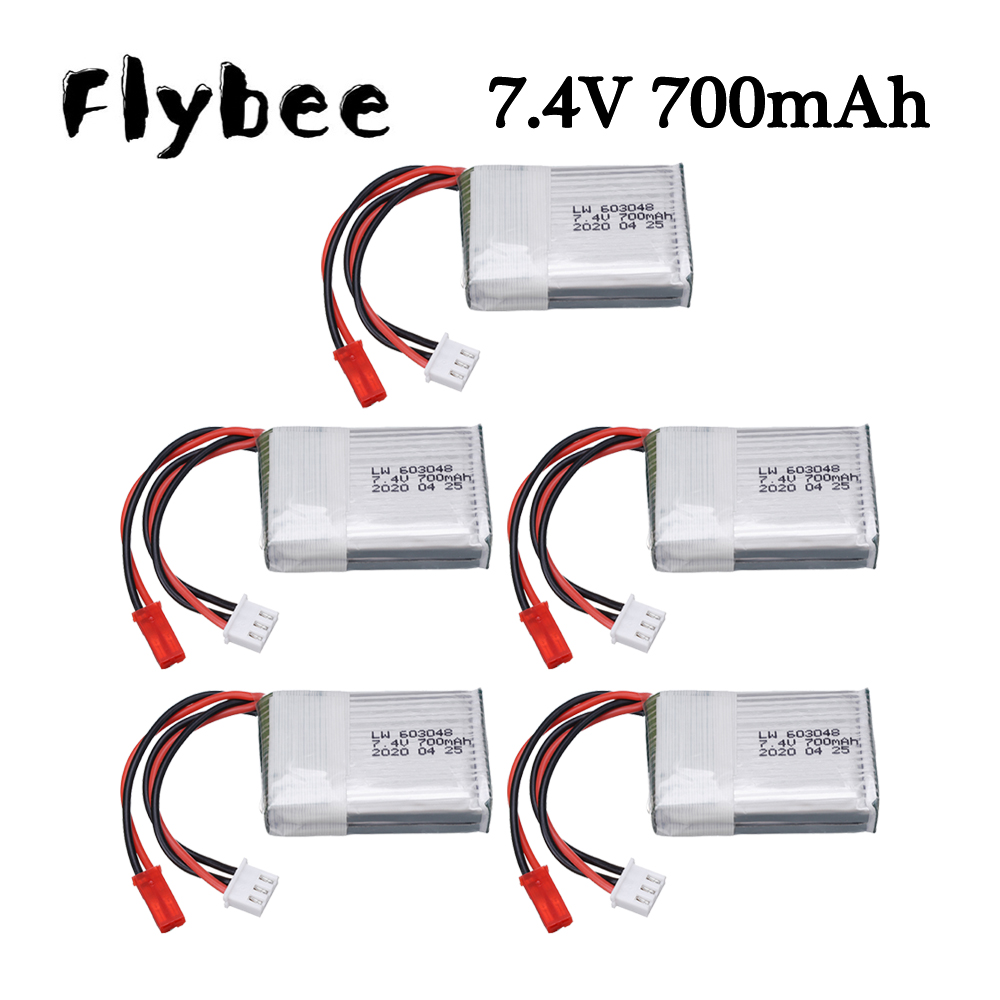 Drone Battery Lipo - Akumulator Lipo 7.4V 700mAh 25c do