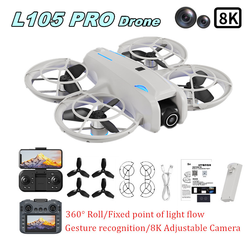 Drone Battery Balance Charger - Dron L105 PRO Duel z obiektywem