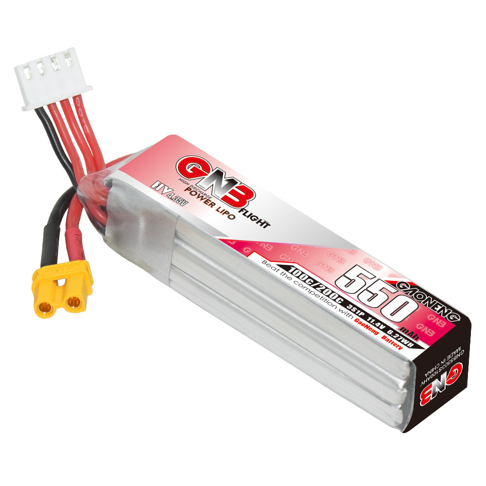 GNB HV 11.4V 550mAh 100C/200C  – Drone Battery 3S recenzja i cena