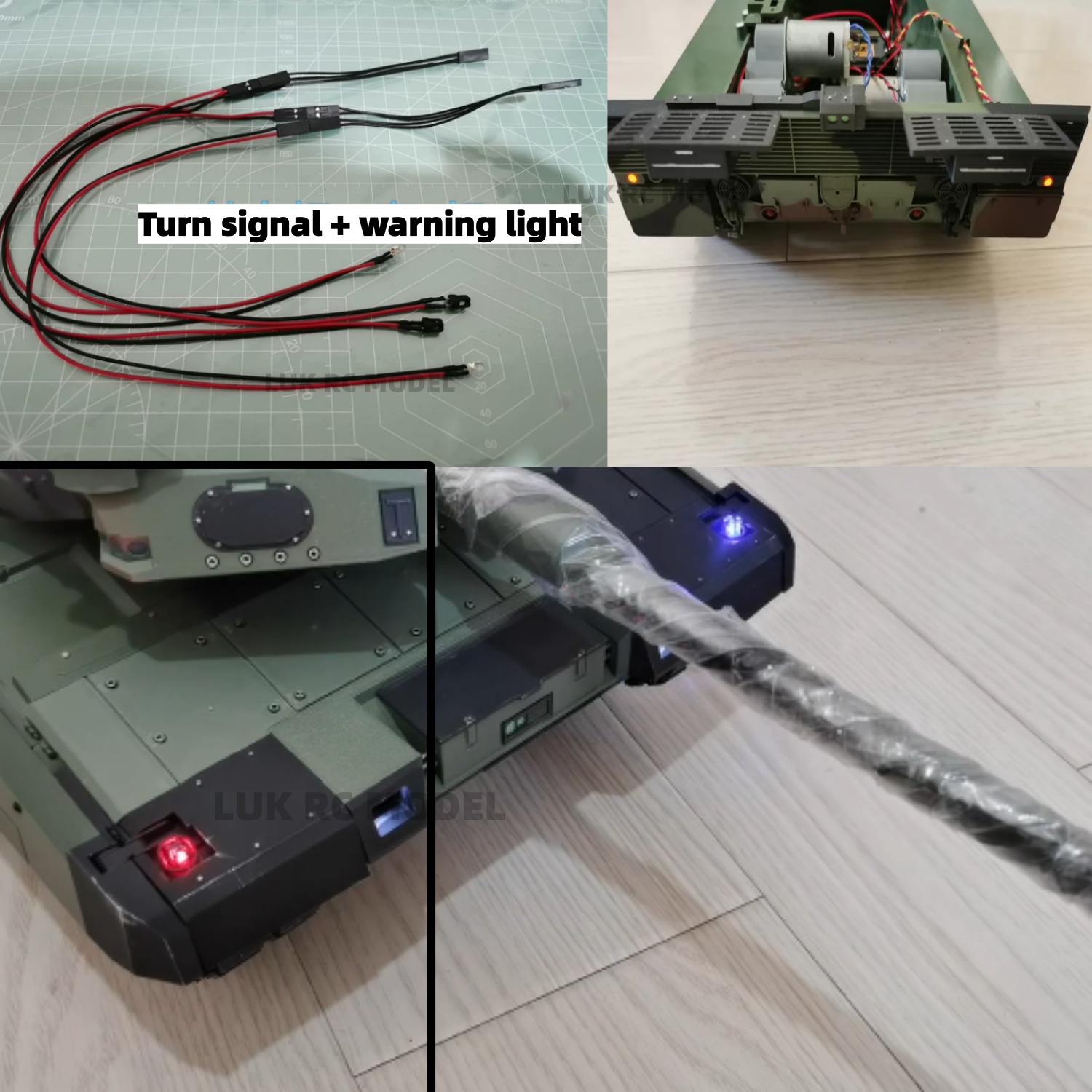 Ulepszone tylne oświetlenie do – Drone Battery Alarm recenzja i cena