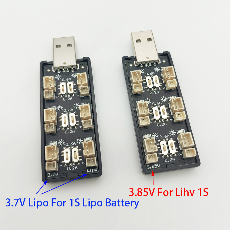 6CH USB 1S LiPo/LiHv 3.7V/4.2V – Drone Battery Balance Charger recenzja i cena