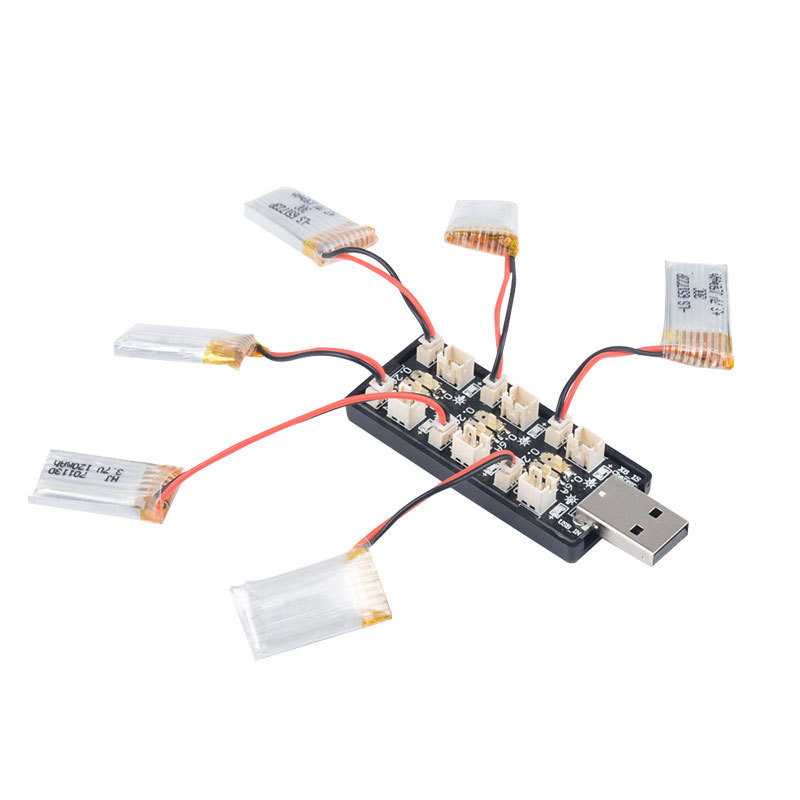 6CH USB 1S LiPo/LiHv 3.7V/4.2V – Drone Battery Balance Charger recenzja i cena