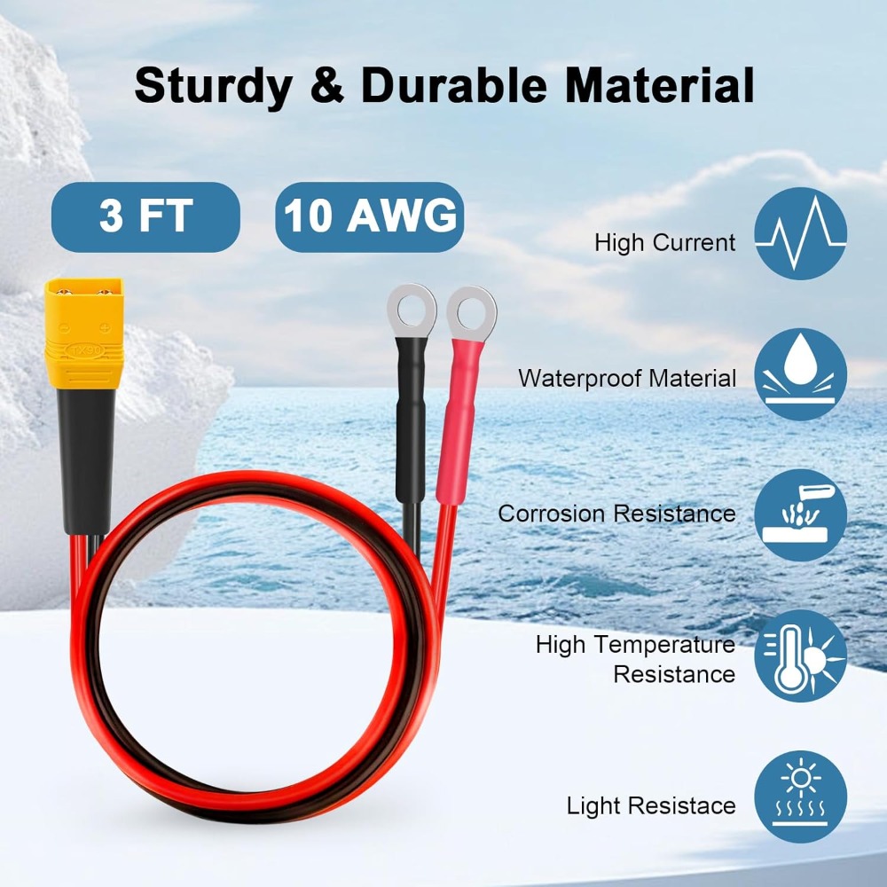 Kabel XT90 do złącza O-ring, 1 – Drone Battery Connector recenzja i cena