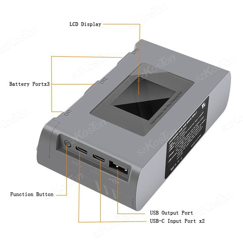 Dla DJI Mavic Mini 2/SE Mini 4 – Drone Battery Balance Charger recenzja i cena