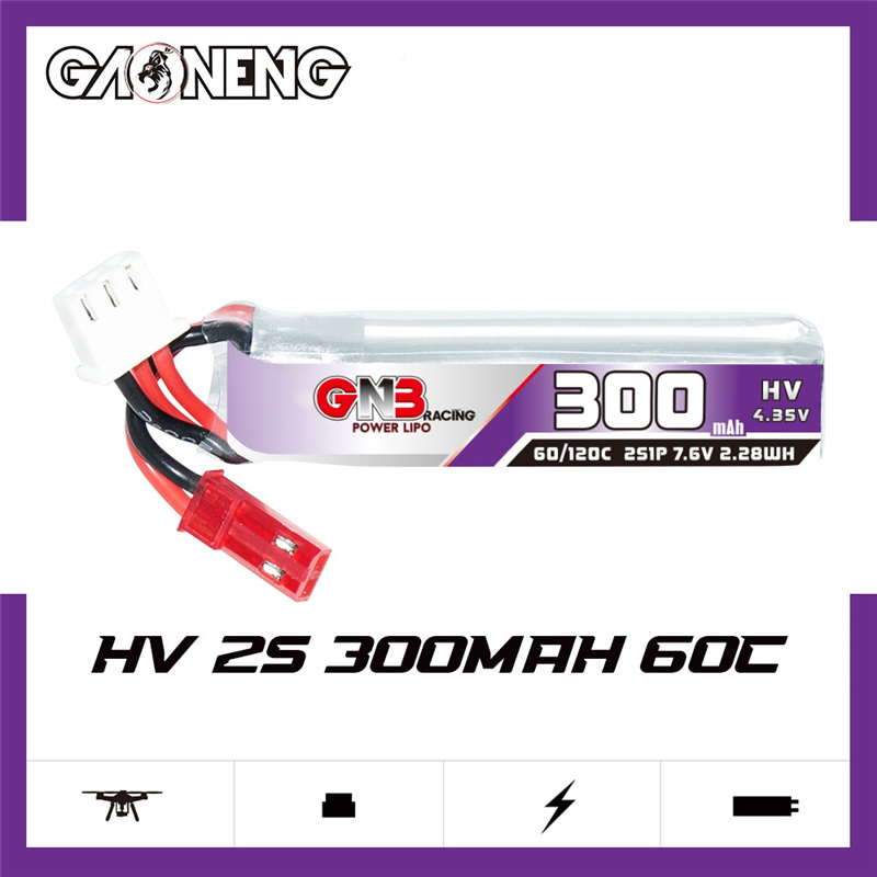 GAONENG GNB 2S 7.6V 300mAh 60C – Drone Battery Lipo recenzja i cena