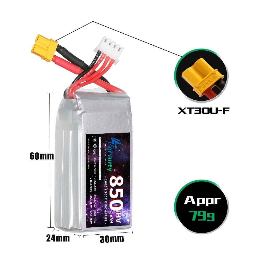 1/2/3PCS TERANTY 3S 11.4V Lipo – Drone Battery Lipo recenzja i cena